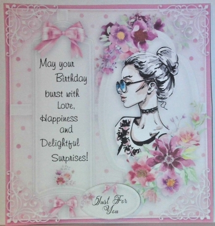 Ladies pink collection birthday kit 2 by Hazel Underwood