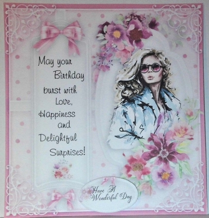 Ladies pink collection birthday kit 2 by Hazel Underwood