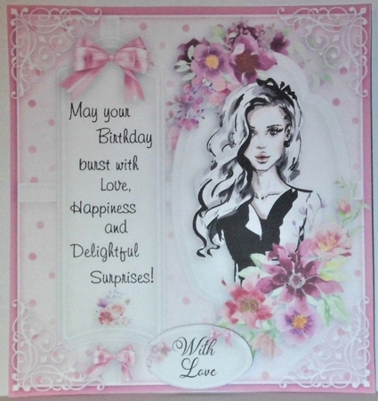 Ladies pink collection birthday kit 2 by Hazel Underwood