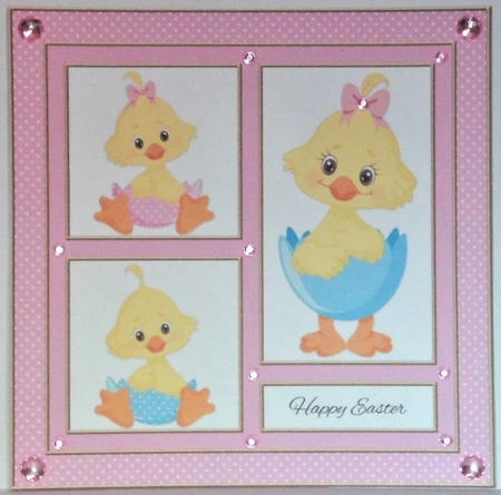 Cute Chicks Easter Topper by Hazel Underwood