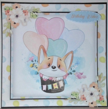 Pup In a Basket by Hazel Underwood