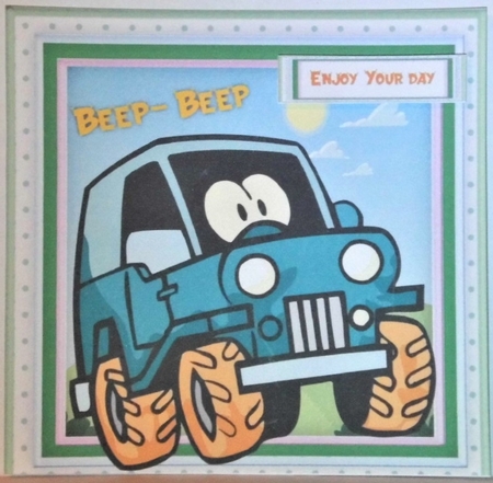 Beep-Beep A  Jeep by Hazel Underwood