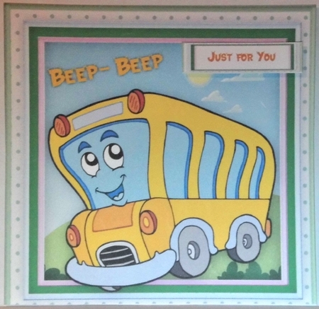Beep-Beep  School Bus by Hazel Underwood