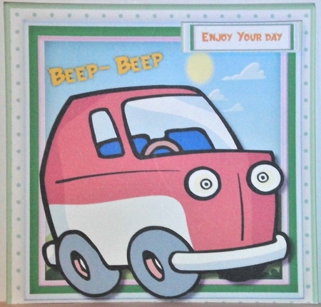 Beep-Beep  Smart Car by Hazel Underwood