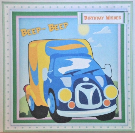 Beep-Beep  Delivery Van by Hazel Underwood