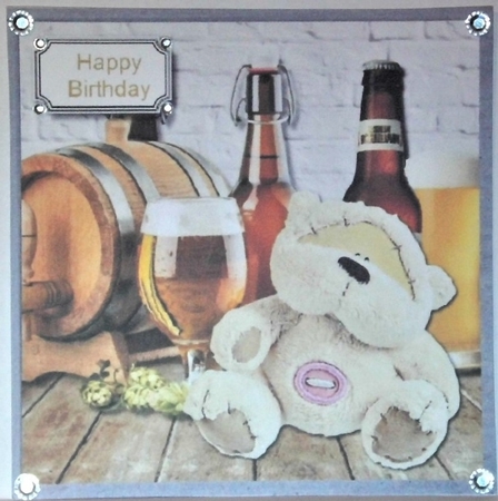 Beer and bear by Hazel Underwood