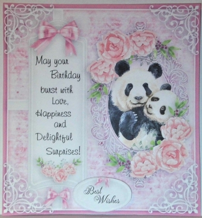 Ladies animal collection birthday kit by Hazel Underwood