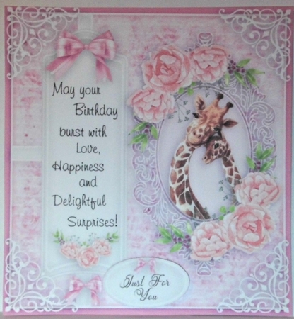 Ladies animal collection birthday kit by Hazel Underwood