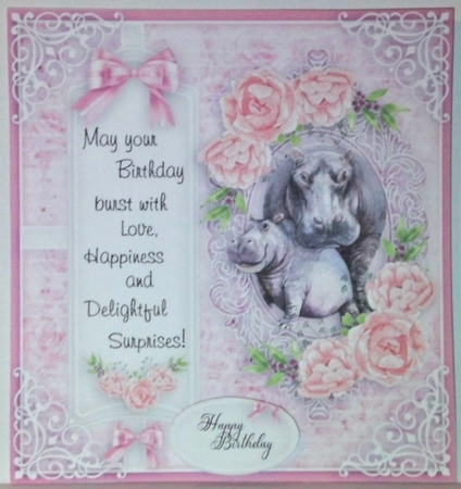 Ladies animal collection birthday kit by Hazel Underwood