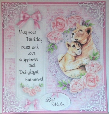 Ladies animal collection birthday kit by Hazel Underwood