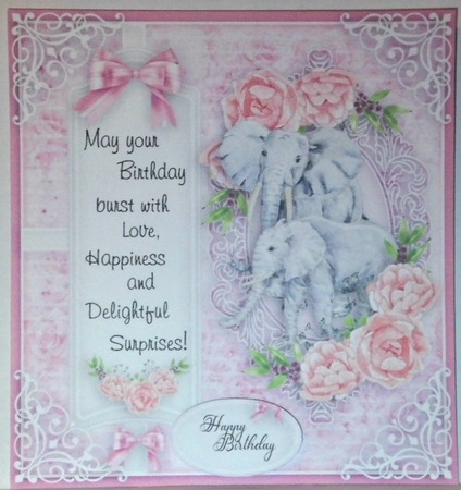 Ladies animal collection birthday kit by Hazel Underwood