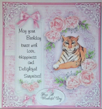 Ladies animal collection birthday kit by Hazel Underwood