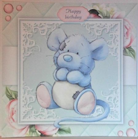 Beautiful Animals With Pink Peonies Bumper Kit  by Hazel Underwood