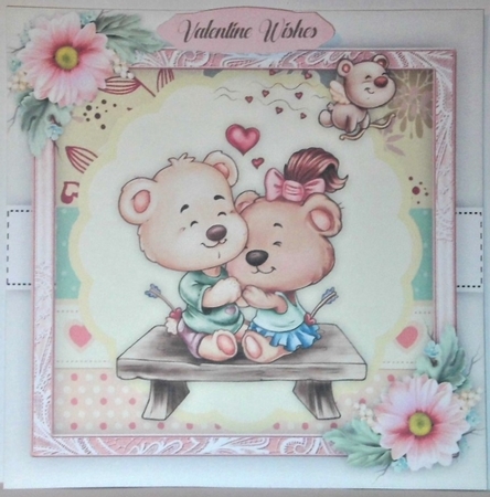 Love on the Park Bench  by Hazel Underwood