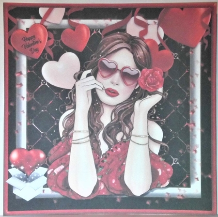 8x8 Sealed With A Kiss Mini Kit 1 by Hazel Underwood