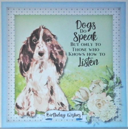 A  Mans Best Friend  ,4 Spaniel by Hazel Underwood