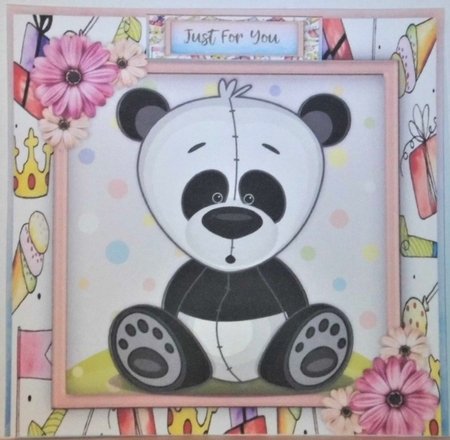 Birthday Panda by Hazel Underwood