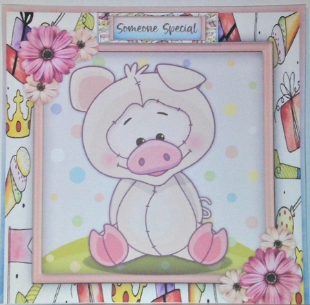 Birthday Piggy by Hazel Underwood