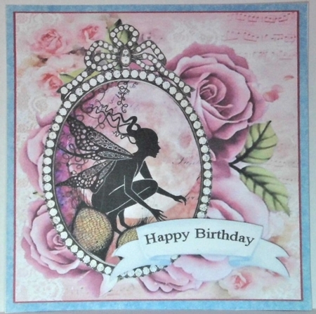 Jewelled Cameo 14 Fairy by Hazel Underwood