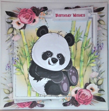 Adorable  Panda  by Hazel Underwood