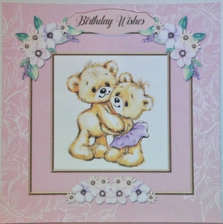 Cute Teddy Bear Topper by Hazel Underwood