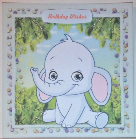 Cute BIrthday Ellie by Hazel Underwood