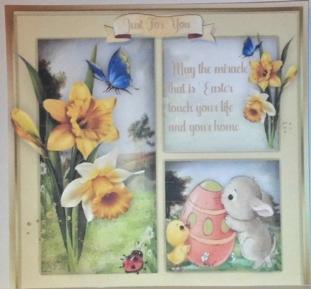 Beautiful Easter Greetings , With Verse by Hazel Underwood