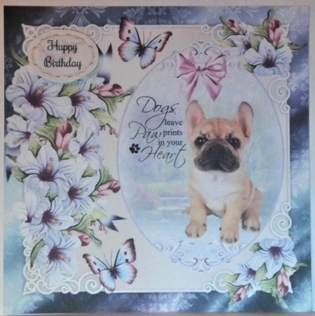 Dogs Leave Paw Prints Mini Page Kit by Hazel Underwood