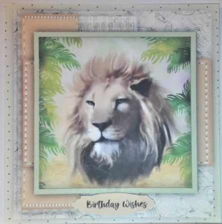Beautiful Lion King by Hazel Underwood