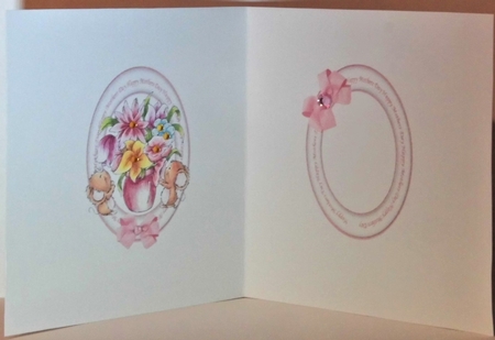 7x7 Flowers for mum insert by Hazel Underwood