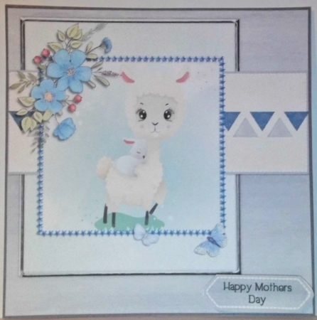 Cute Llama by Hazel Underwood