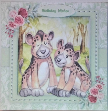 A Mothers Love ,  Hyena by Hazel Underwood