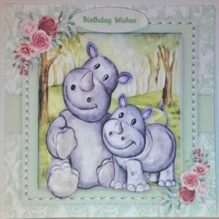 A  Mothers Love ,  Rhino by Hazel Underwood