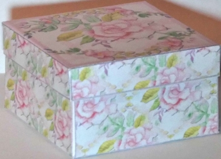 GIFT BOX - PINK ROSE by Hazel Underwood