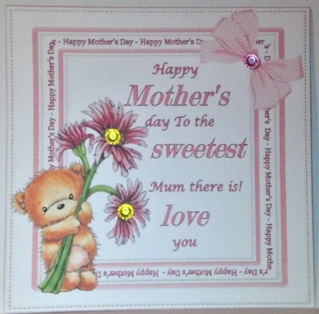 7x7 Mothers sweetest love by Hazel Underwood