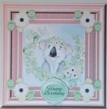 Koala Design 7 Card Topper by Hazel Underwood