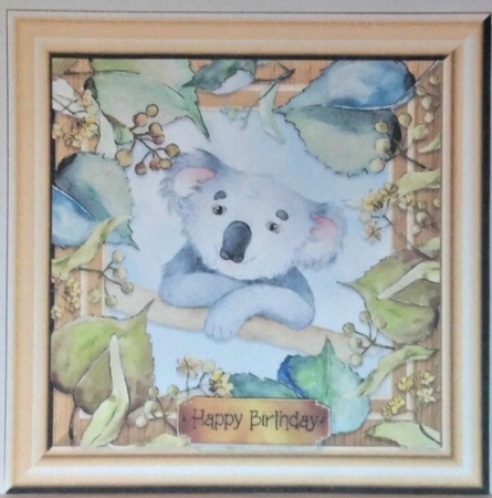 Koala Design 9 Card Topper by Hazel Underwood