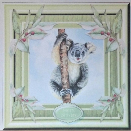 Koala Design 12 Card Topper by Hazel Underwood