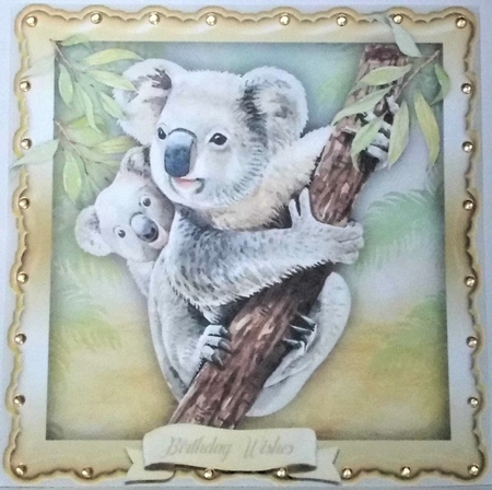 Mom and Baby Koala by Hazel Underwood