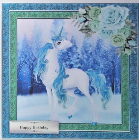 Winters Unicorn 2 by Hazel Underwood