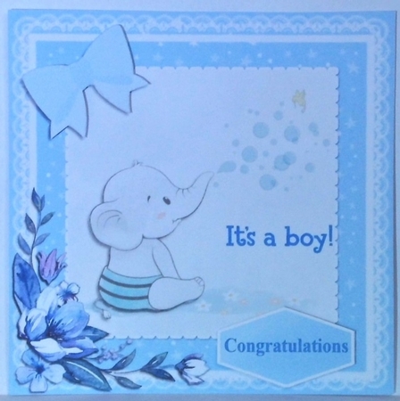 New Baby Boy by Hazel Underwood