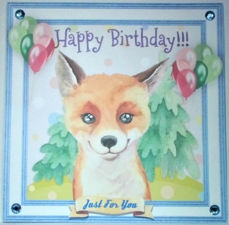  Happy Birthday, Fox by Hazel Underwood