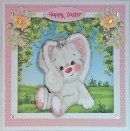 Beautiful Floppy Ears Pink by Hazel Underwood