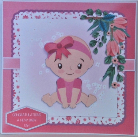 New baby girl by Hazel Underwood