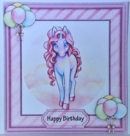 Happy birthday cute card fronts by Hazel Underwood