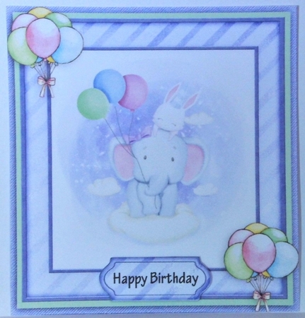 Happy birthday cute card fronts by Hazel Underwood