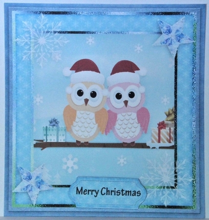 christmas cute card fronts by Hazel Underwood