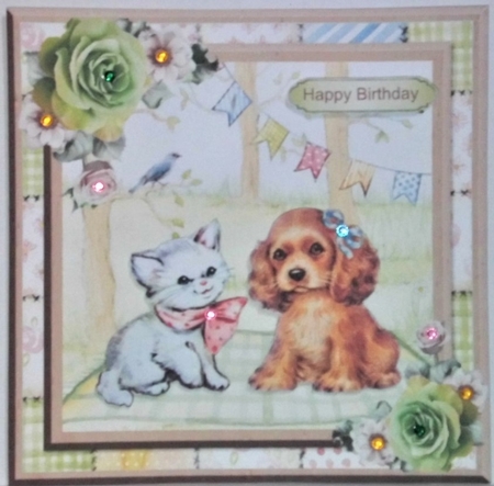 Enjoying the outdoors bumper kit - Decoupage & Inserts by Hazel Underwood