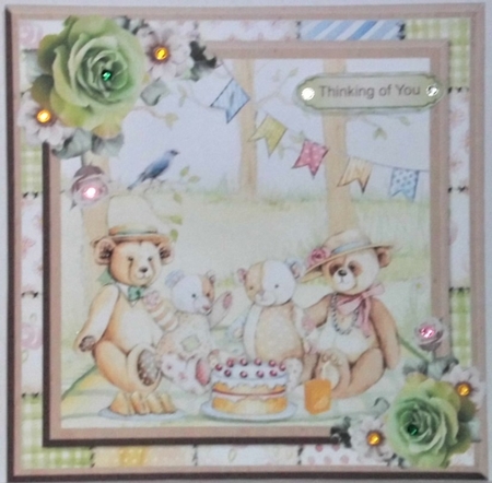 Enjoying the outdoors bumper kit - Decoupage & Inserts by Hazel Underwood