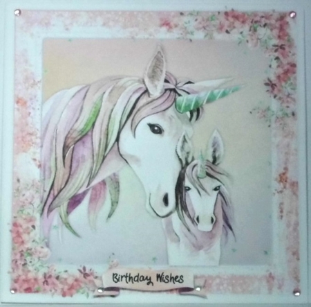 Beautiful Fantasy Unicorn 3 by Hazel Underwood